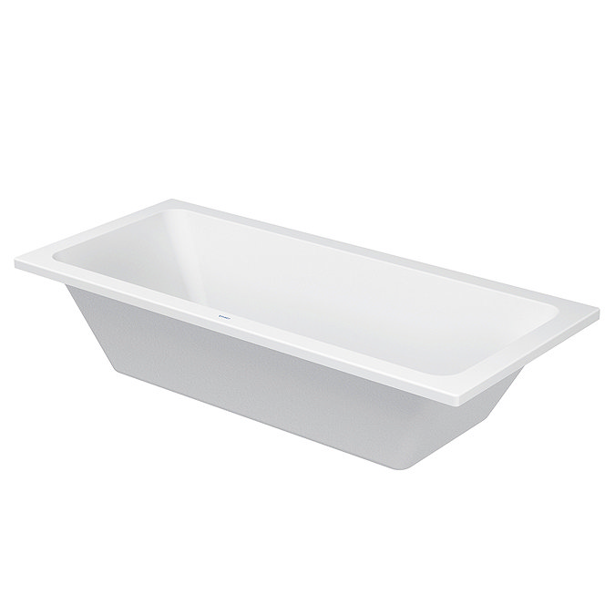 Duravit D-Code 1800 x 800mm Double Ended Bath + Support Feet  Feature Large Image