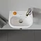 Duravit D-Code 360mm 1TH Wall Hung Handrinse Basin  Feature Large Image