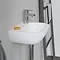 Duravit D-Code 360mm 1TH Wall Hung Handrinse Basin  Standard Large Image