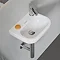 Duravit D-Code 360mm 1TH Wall Hung Handrinse Basin  In Bathroom Large Image