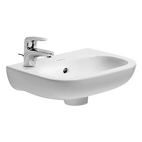 Duravit D-Code 360mm 1TH Wall Hung Handrinse Basin Large Image