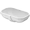 Duravit D-Code 495mm Under Counter Basin - 0338490000 Large Image