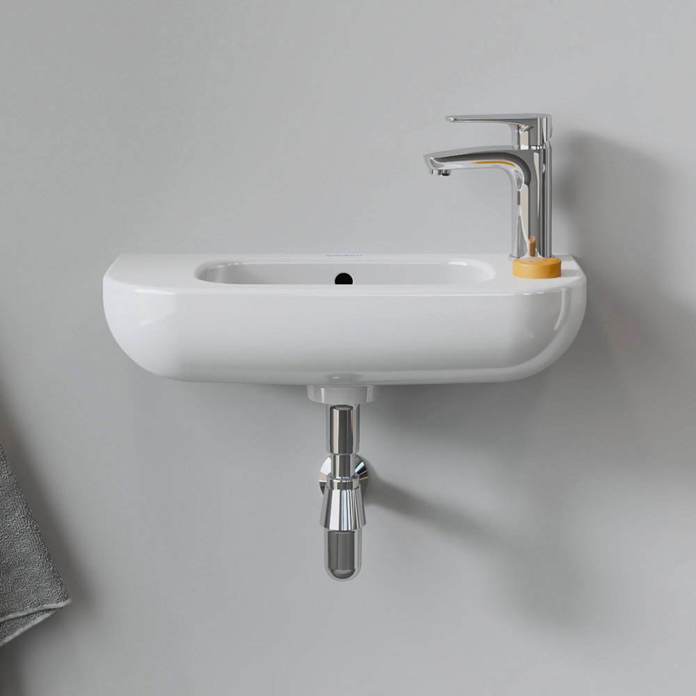 Duravit D Code Basin - Wall Hung | Victorian Plumbing