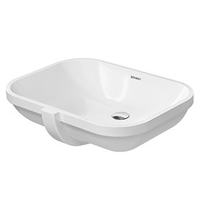 Duravit D-Code 560mm Under Counter Basin - 0338560000 Large Image