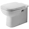 Duravit D-Code Back to Wall Toilet Pan + Seat Large Image