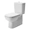 Duravit D-Code BTW Close Coupled Toilet + Seat Large Image