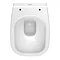 Duravit D-Code Compact HygieneGlaze Wall Hung Toilet + Seat  Feature Large Image