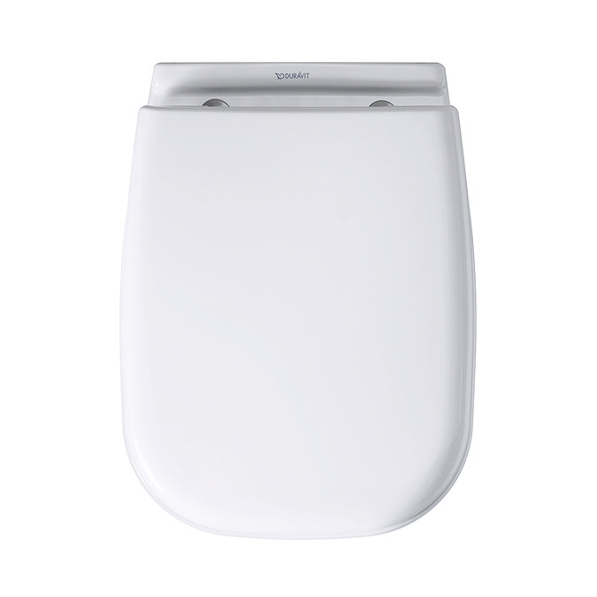 Duravit D-Code Compact HygieneGlaze Wall Hung Toilet + Seat  Standard Large Image