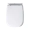 Duravit D-Code Compact HygieneGlaze Wall Hung Toilet + Seat  Standard Large Image