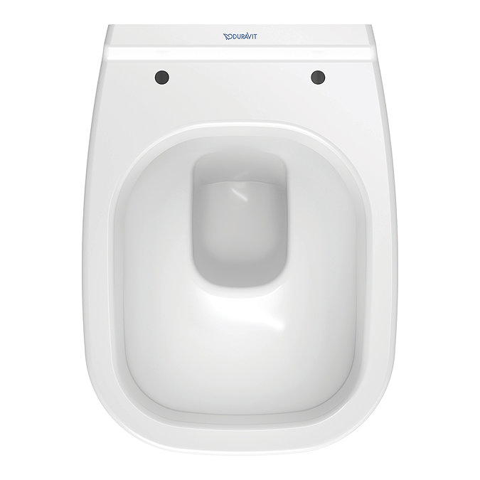 Duravit D-Code Compact Wall Hung Toilet + Seat  Profile Large Image