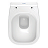 Duravit D-Code Compact Wall Hung Toilet + Seat  Profile Large Image