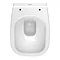 Duravit D-Code Compact Wall Hung Toilet + Seat  Profile Large Image