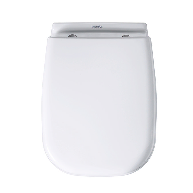 Duravit D-Code Compact Wall Hung Toilet + Seat  Standard Large Image