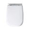 Duravit D-Code Compact Wall Hung Toilet + Seat  Standard Large Image