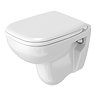 Duravit D-Code Compact Wall Hung Toilet + Seat Large Image