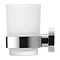 Duravit D-Code Glass Tumbler with Holder Large Image