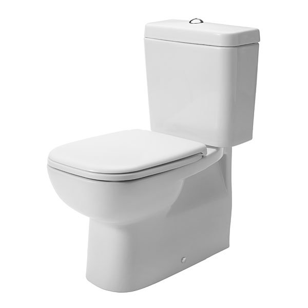 Duravit D-Code BTW Close Coupled Toilet + Seat Large Image