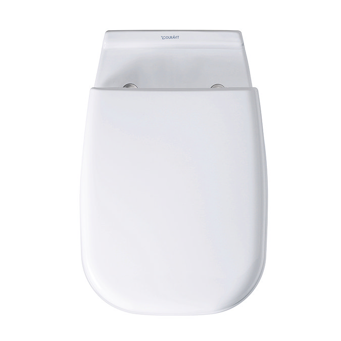 Duravit D-Code HygieneGlaze Wall Hung Toilet + Seat  Standard Large Image