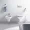 Duravit D-Code HygieneGlaze Wall Hung Toilet + Seat  additional Large Image