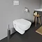 Duravit D-Code HygieneGlaze Wall Hung Toilet + Seat  Newest Large Image
