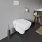 Duravit D-Code HygieneGlaze Wall Hung Toilet + Seat Newest Large Image