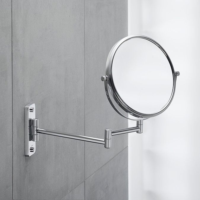 Duravit D-Code Magnifying Cosmetic Mirror - 0099121000  Feature Large Image