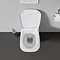 Duravit D-Code Rimless HygieneGlaze Wall Hung Toilet + Seat  additional Large Image