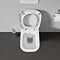 Duravit D-Code Rimless Wall Hung Toilet + Seat  Standard Large Image