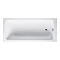 Duravit D-Code Single Ended Bath + Support Feet  Profile Large Image