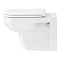Duravit D-Code Wall Hung Toilet + Seat  Feature Large Image