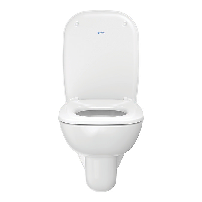Duravit D-Code Wall Hung Toilet + Seat  Standard Large Image