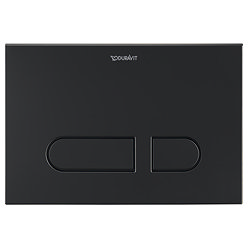 Duravit DuraSystem A1 Flush Plate - Matt Black - WD5001031000