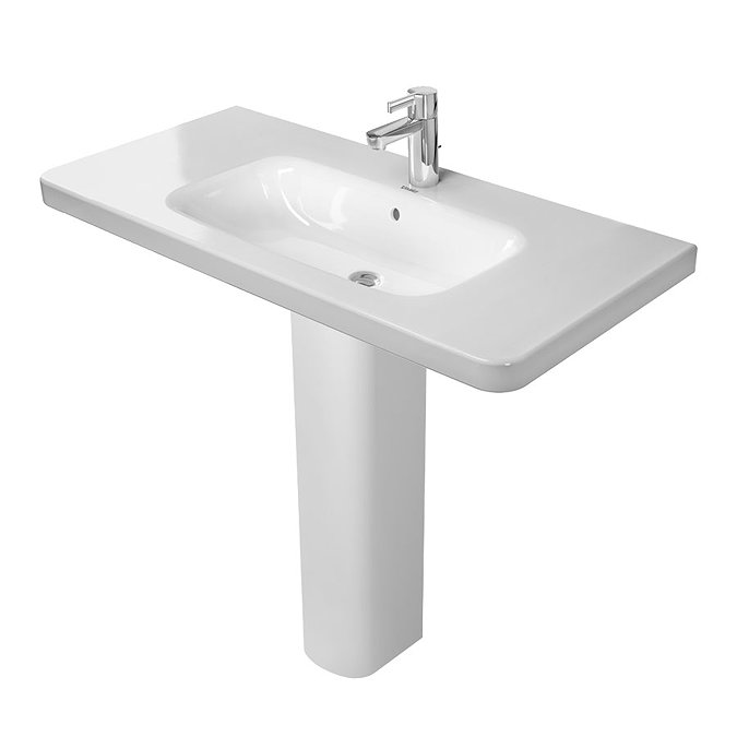 Duravit DuraStyle 1000mm 1TH Basin + Full Pedestal Large Image