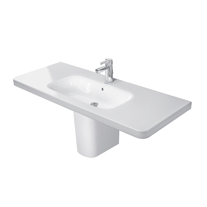 Duravit DuraStyle 1200mm 1TH Washbasin + Semi Pedestal