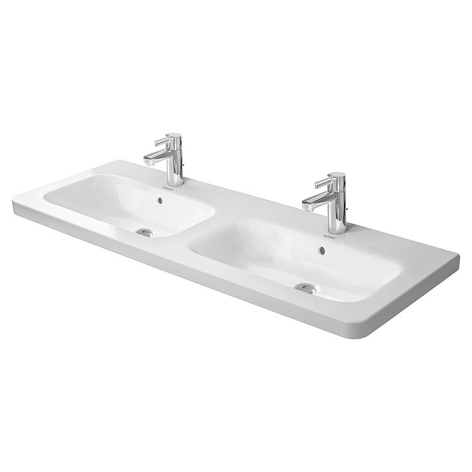 Duravit DuraStyle 1300mm Double Furniture Washbasin - 2338130000 Large Image