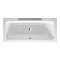 Duravit DuraStyle 1700 x 750mm Rectangular Bath with Backrest Slope Right + Support Feet Profile La