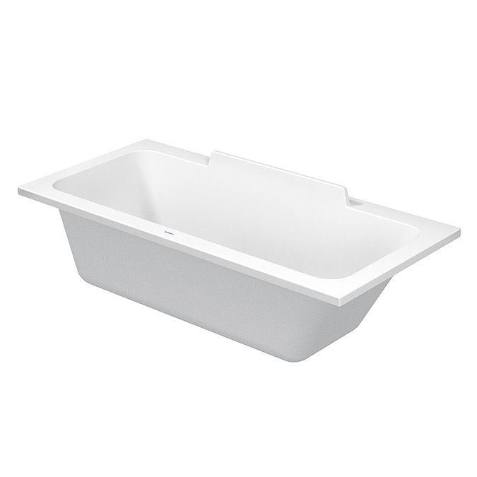 Duravit DuraStyle 1700 x 750mm Rectangular Bath with Backrest Slope Right + Support Feet  Feature La