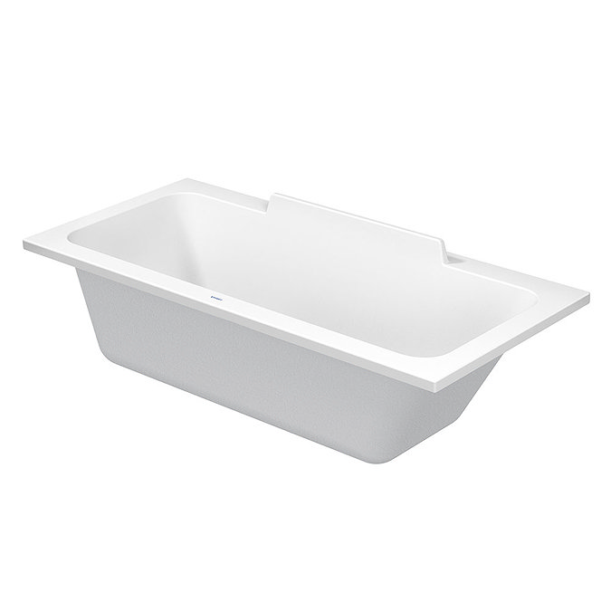 Duravit DuraStyle 1700 x 750mm Rectangular Bath with Backrest Slope Right + Support Feet Feature La