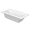Duravit DuraStyle 1700 x 750mm Rectangular Bath with Backrest Slope Right + Support Feet Feature La
