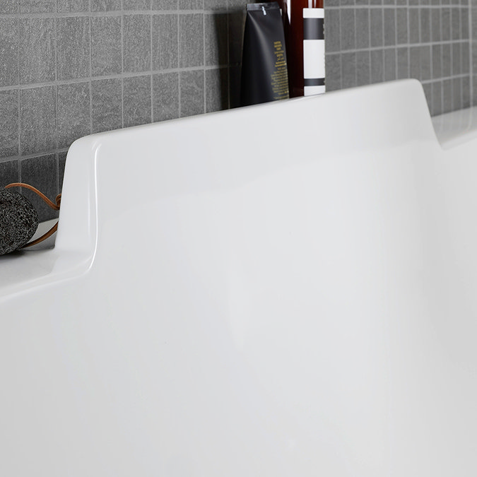 Duravit DuraStyle 1800 x 800mm Double Ended Bath + Support Feet  In Bathroom Large Image