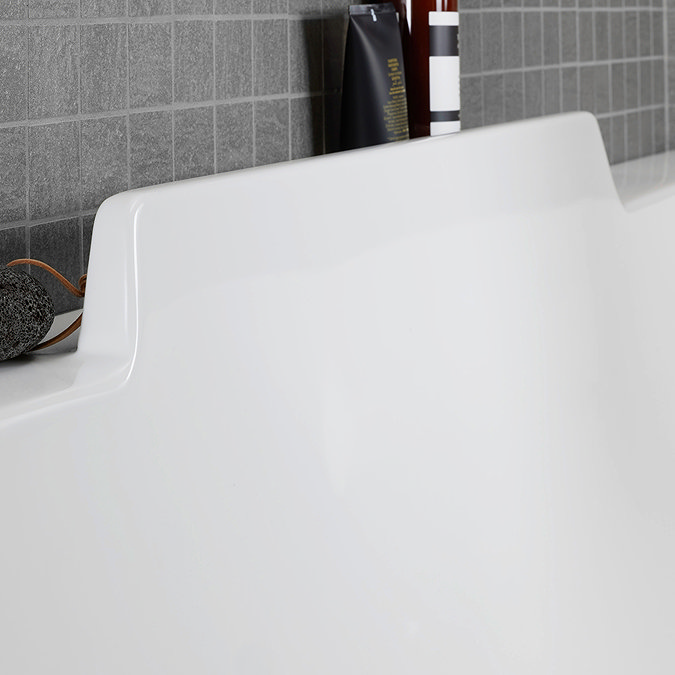 Duravit DuraStyle 1800 x 800mm Double Ended Bath + Support Feet In Bathroom Large Image