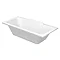 Duravit DuraStyle 1800 x 800mm Double Ended Bath + Support Feet  Feature Large Image