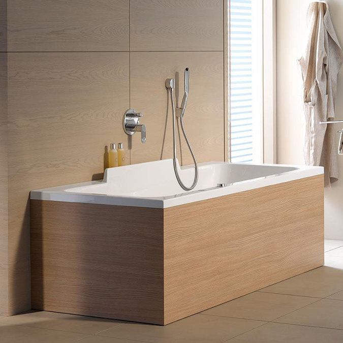 Duravit DuraStyle 1800 x 800mm Double Ended Bath + Support Feet Large Image