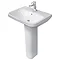 Duravit DuraStyle 1TH Basin + Full Pedestal Large Image