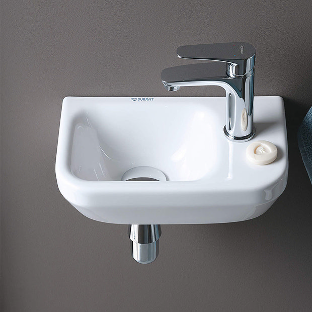 Duravit DuraStyle 360mm 1TH Wall Hung Handrinse Basin - 0713360000  Profile Large Image