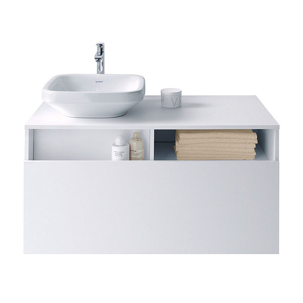 Duravit DuraStyle 430mm Counter Top Basin - 0349430000  Profile Large Image