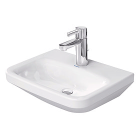 Duravit DuraStyle 450mm 1TH Wall Hung Handrinse Basin - 0708450000 Large Image