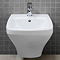 Duravit DuraStyle 540mm Wall Hung 1TH Bidet - 2282150000