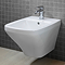 Duravit DuraStyle 620mm Durafix Wall Hung 1TH Bidet - 2286150000