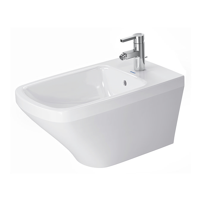 Duravit DuraStyle 620mm Durafix Wall Hung 1TH Bidet - 2286150000